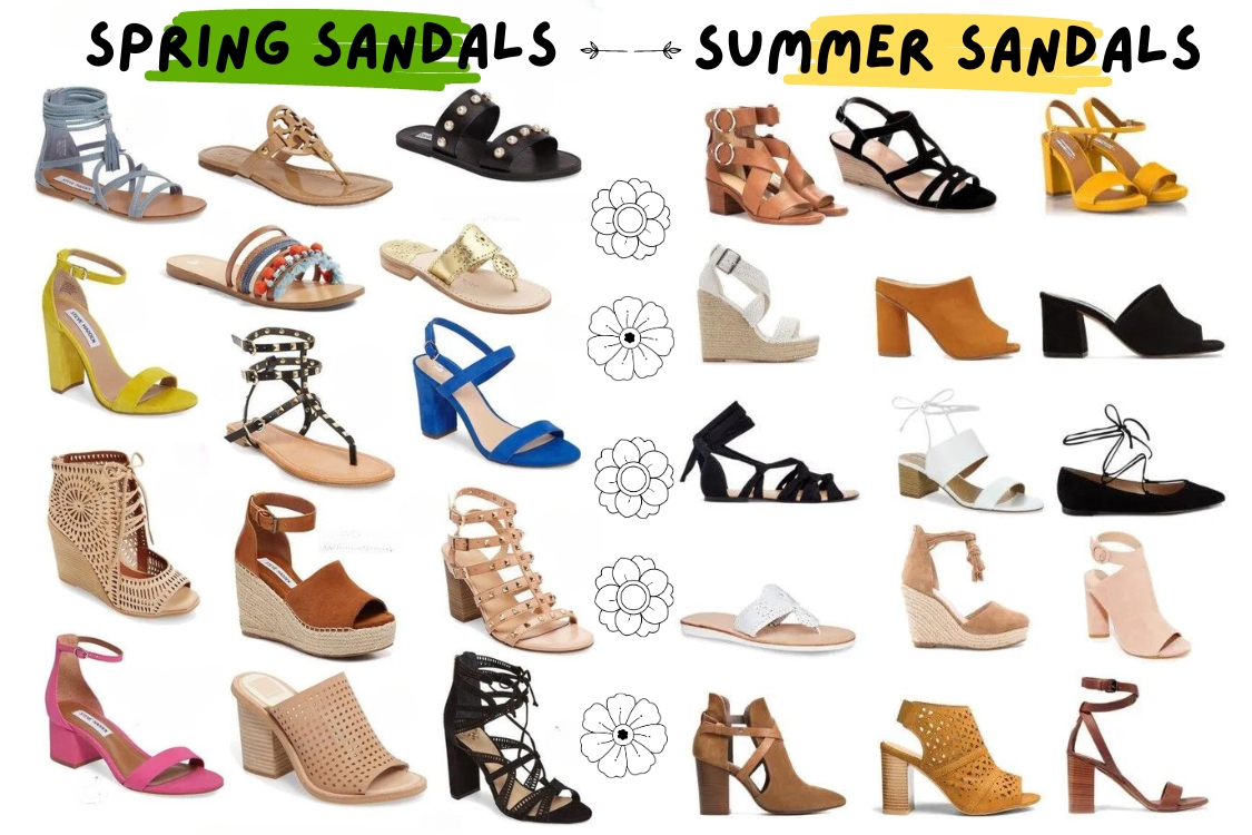 Different Types Of Sandals To Complete Your Wardrobe