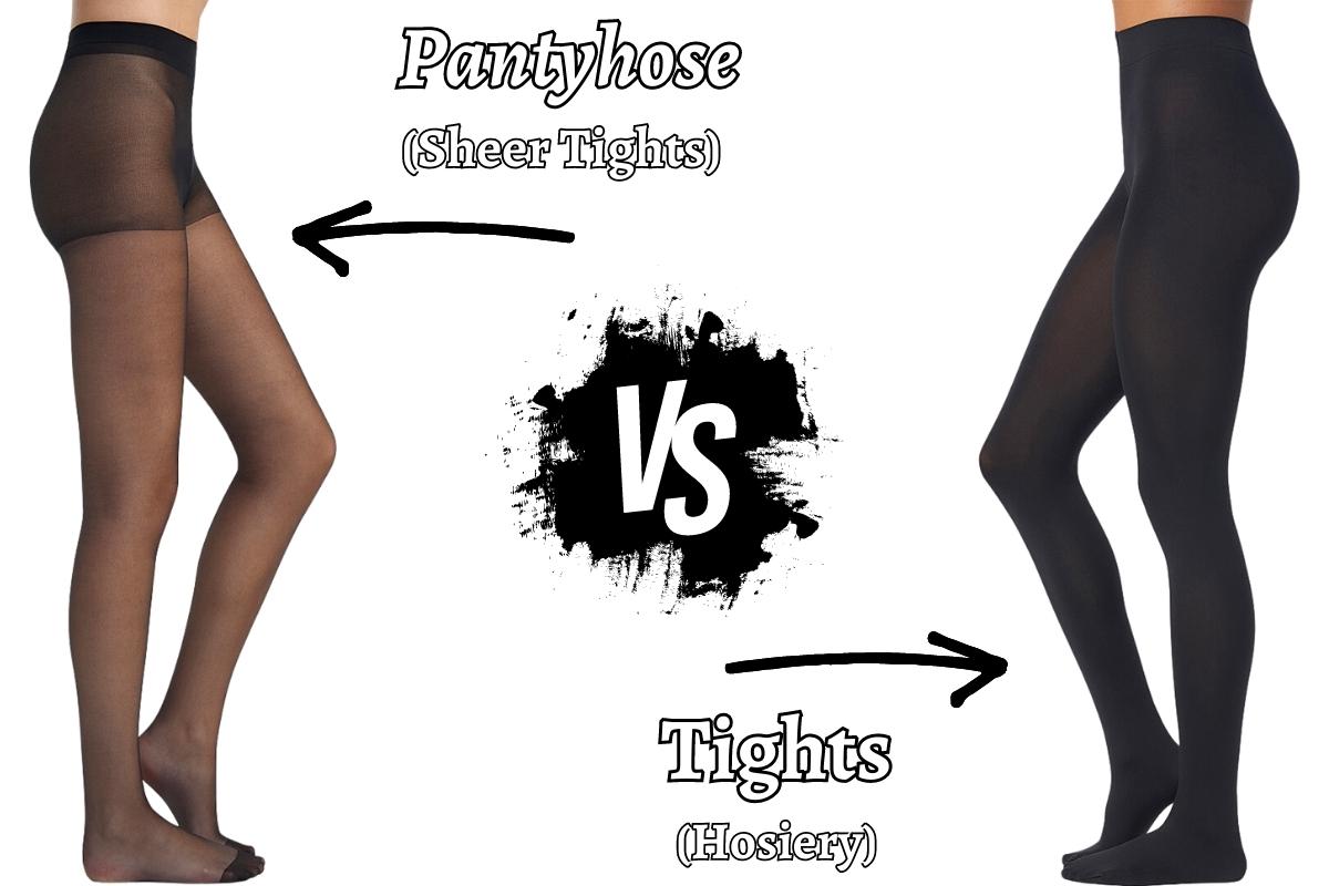 Pantyhose vs Tights